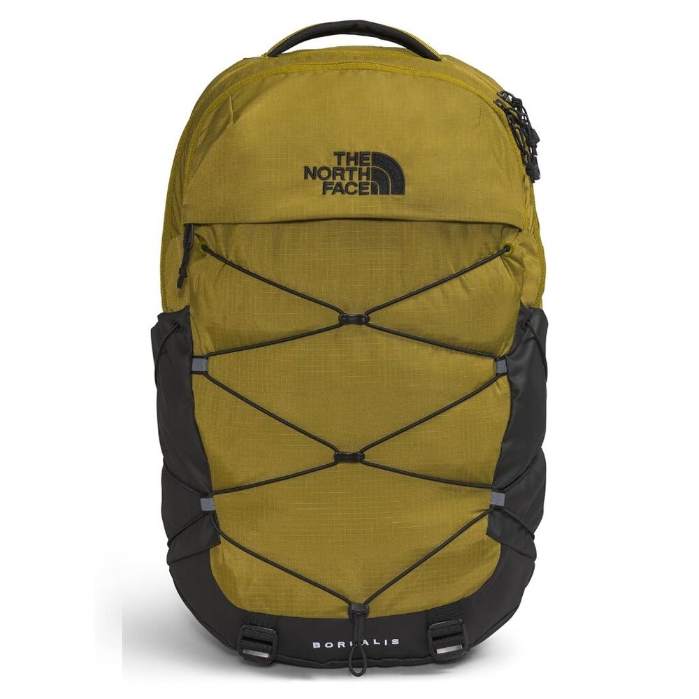 The North Face Men's Borealis 28L Backpack, Sulphur Moss Green / TNF Black, NEW